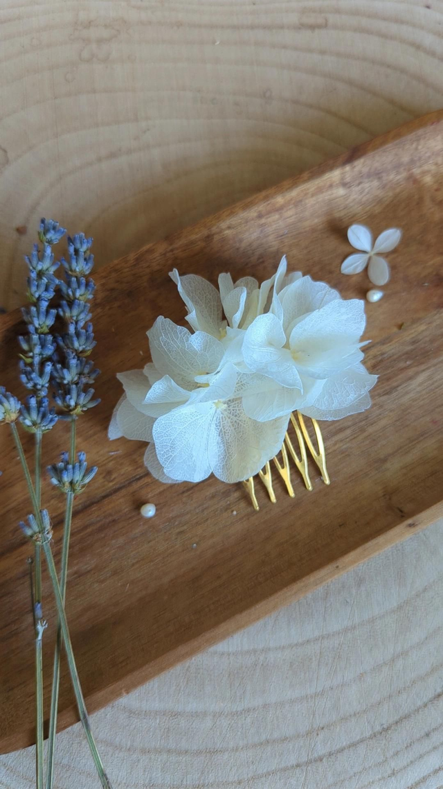 Peigne à cheveux M - Cotton Bloom