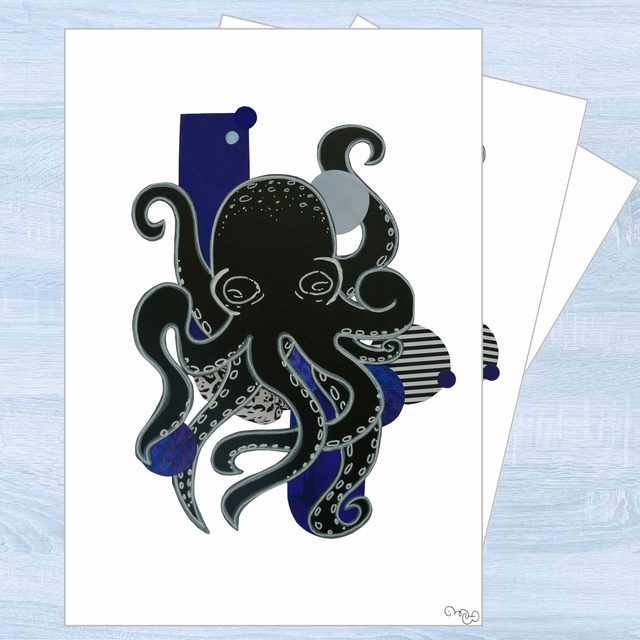 Vingt mille lieues sous les mers - Tirage d'art A3