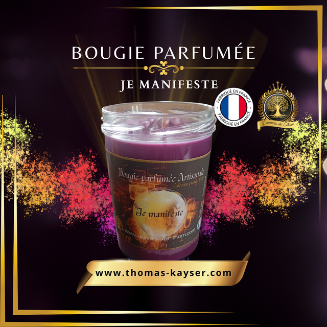 Bougie parfumée – Je Manifeste 340Gr
