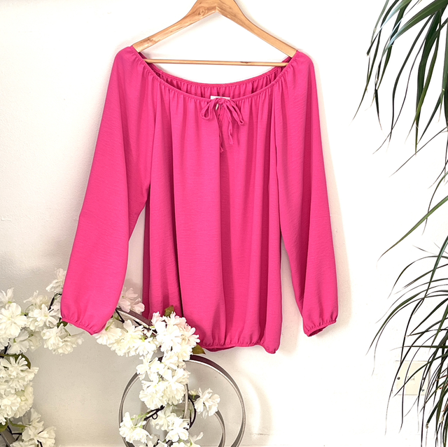 PRETTY IN PINK BLOUSE