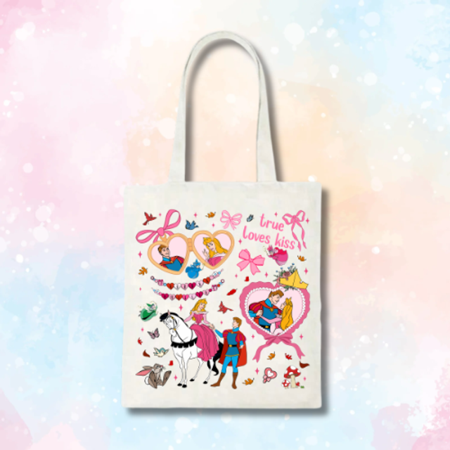 Tote bag La belle au bois dormant 