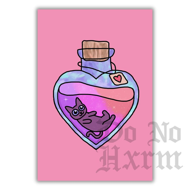 Love Potion Art Print (6x4)