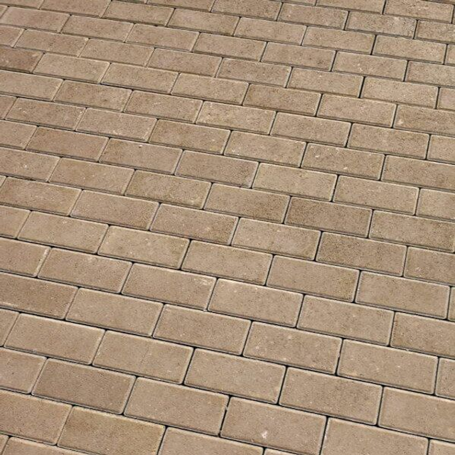 Mattoncino Autobloccante 10x20 Ocra