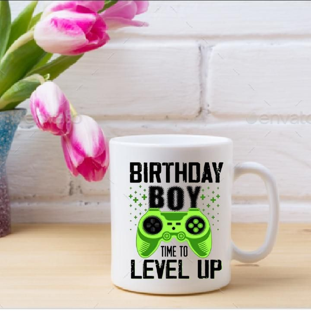 Birthday Boy Mug For Gaming Addicts