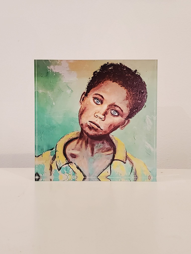 Impression sur verre acrylique - Innocence