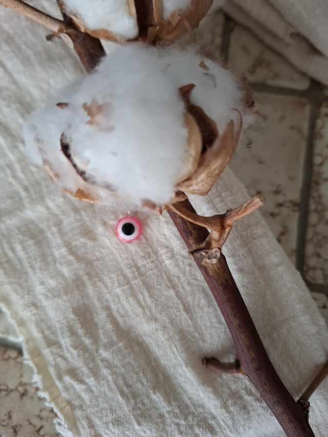 Pampille rose fantaisie 