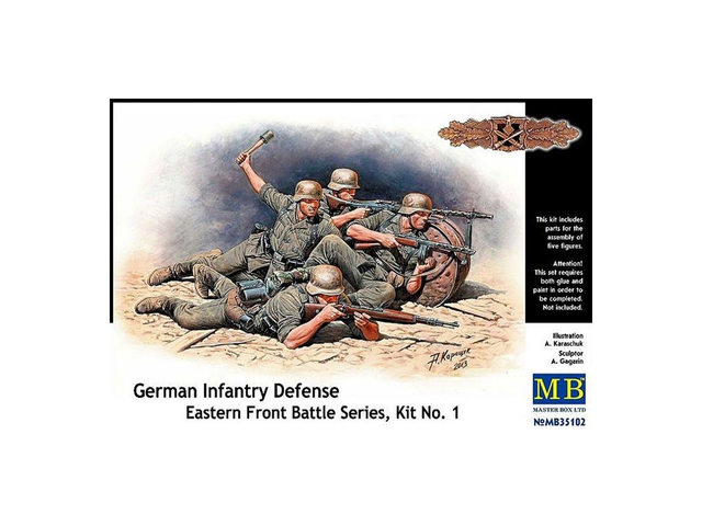 German Infantry East Front - masterbox 35102 1/35