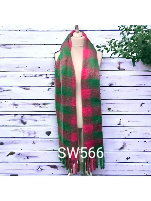 Check Super Soft Scarf