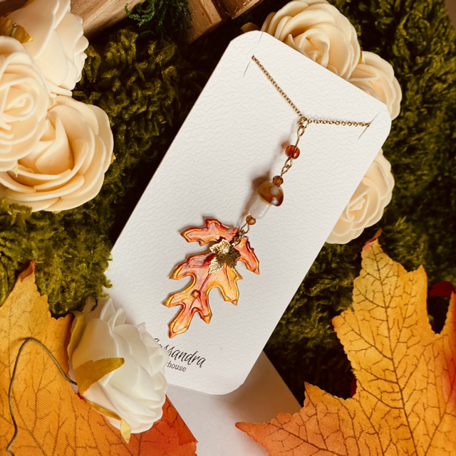 Feuille doré chatoyante 