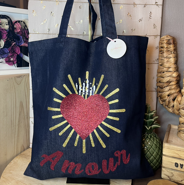 TOT BAG COEUR ❤️ 