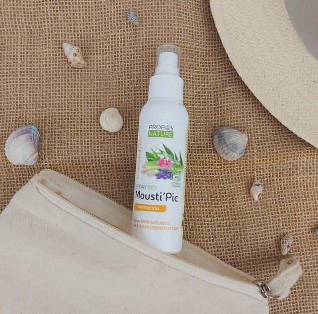 Spray Mousti'pic - Moustiques - Bio 100ml   5,70 € PVC : 11,30 €