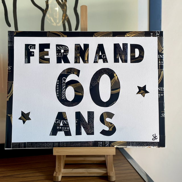 Tableau personnalisé 30x40 cm