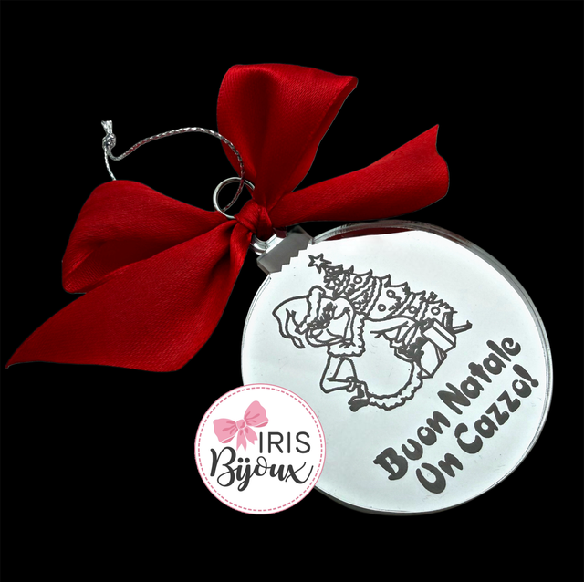 Decorazione natalizia Buon Natale un c**** Grinch