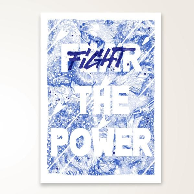 TANK &amp; POPEK- Risographie - A3 - 50ex -Signé