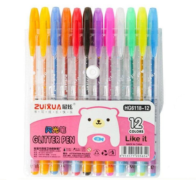 Stylo Gel Pailleté -  Glitter Pen 