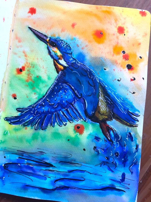 02- 24/01/26 Paint animals with ink for adults