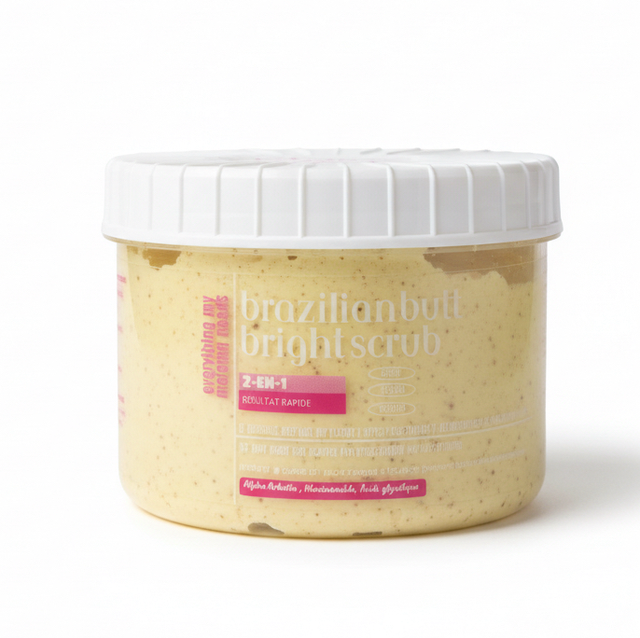 Brazilian butt bright scrub