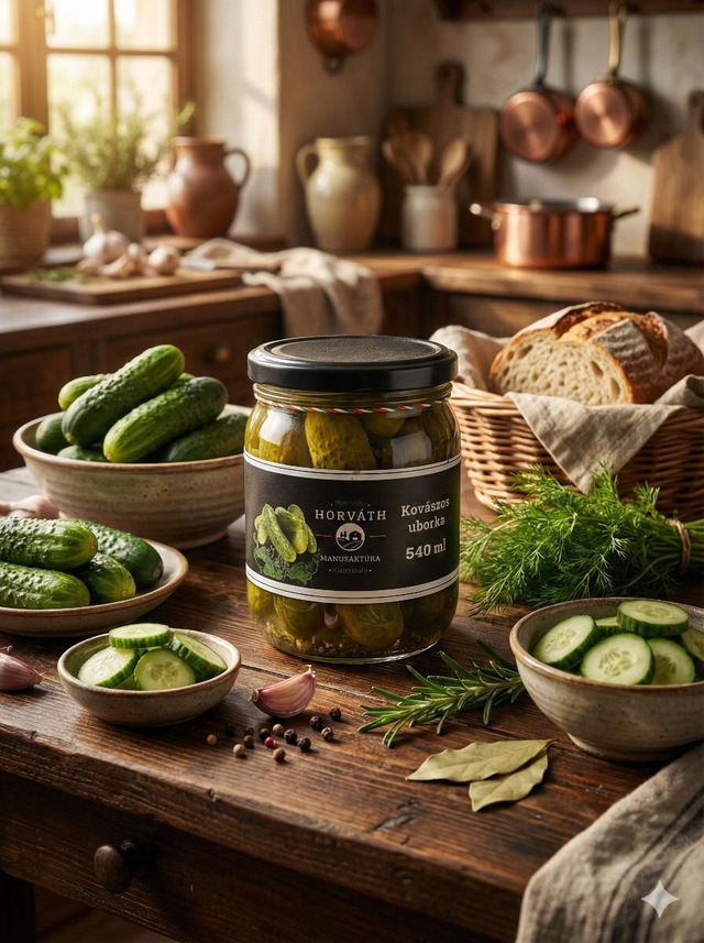 Kovászos uborka 540ml