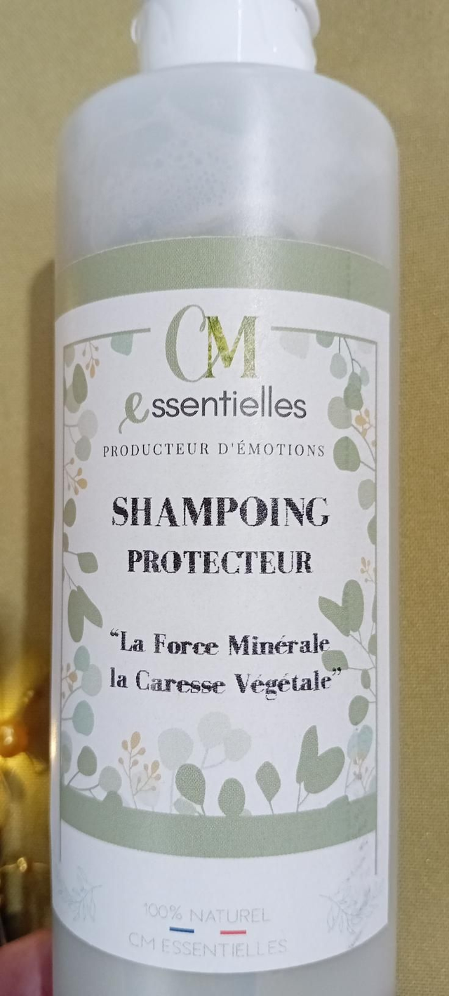 Shampoing argile l argile verte et Rassal. "La force minéral, la caressé vegetale"