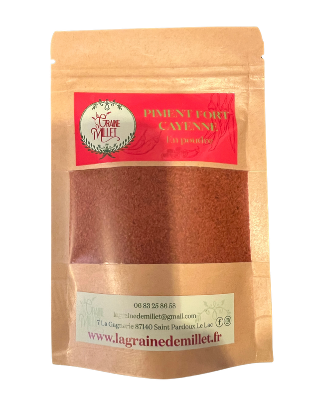 Piment Fort de Cayenne en poudre