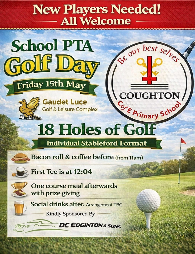 Golf Day 2026 - 15th May