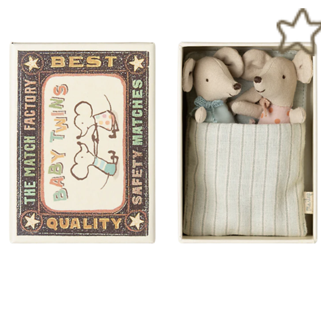 Maileg Mäuse Zwillinge Babymäuse