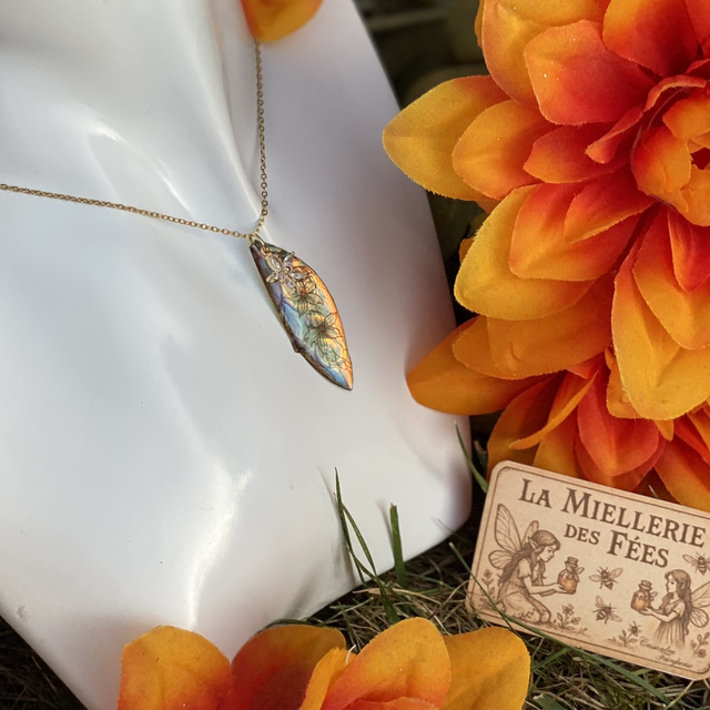 Éclat de nectar collier 