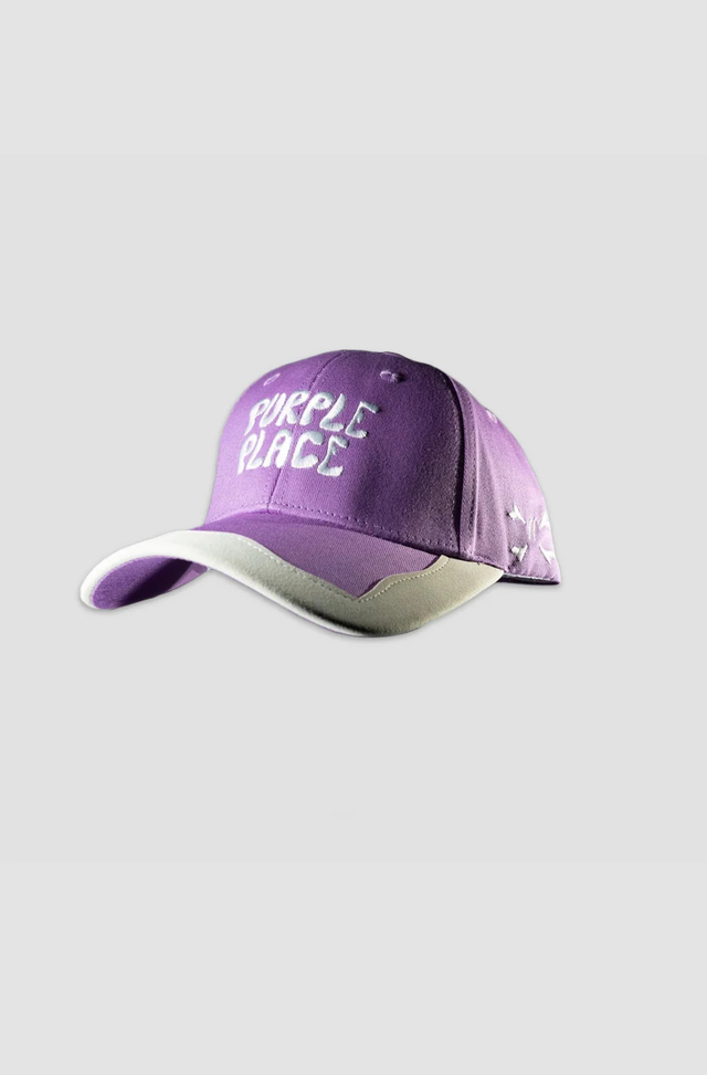 Purple Place Suede Cap - Pink