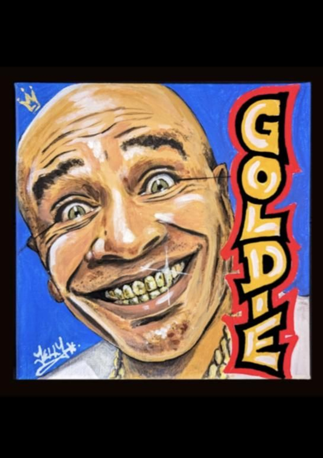 Goldie A3 print 
