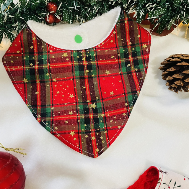 Bavoir bébé thème Noël