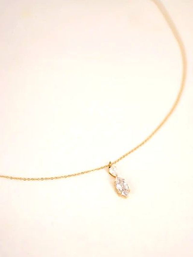 Collier Acier doré | SILE 