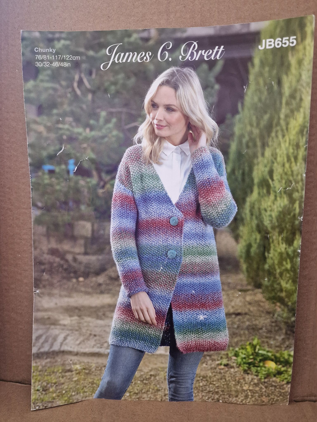 James C. Brett Knitting Pattern JB655