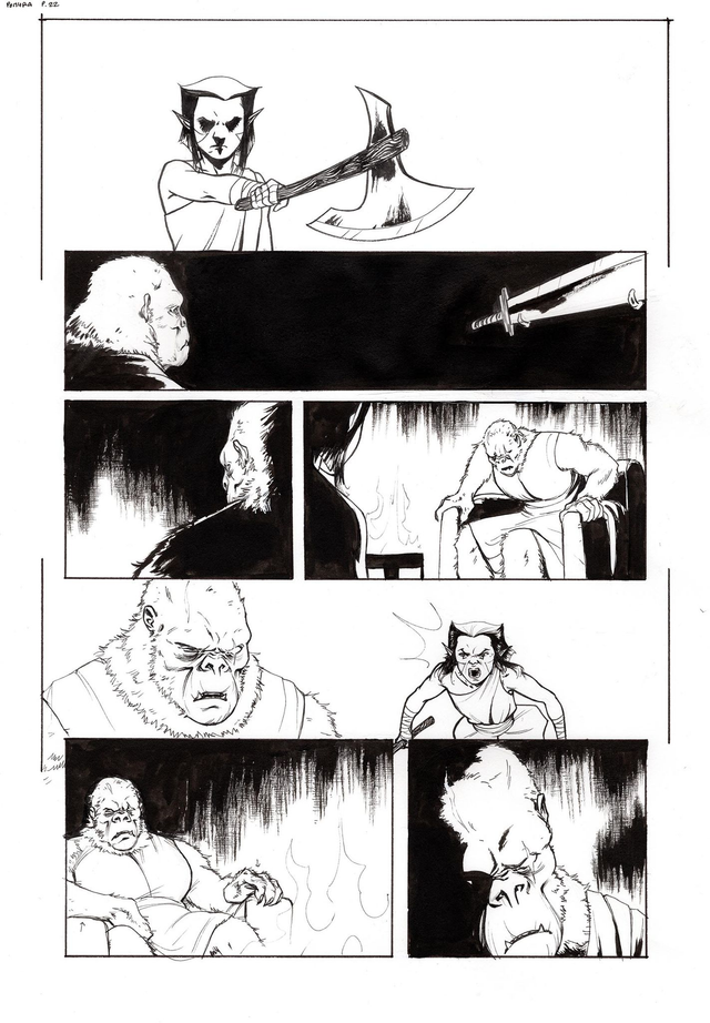 09/2025 - ThunderCats : Pumyra #1 Page 22 - ORIGINAL, A3 (11.7x16.5)