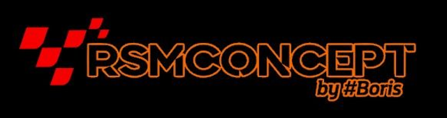 Sticker RSM Noir /OR 13CM