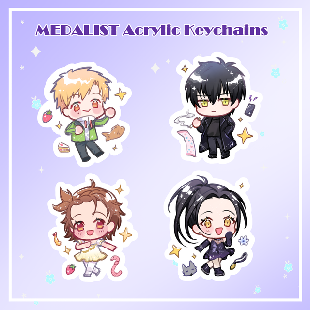 MEDALIST Acrylic Keychains