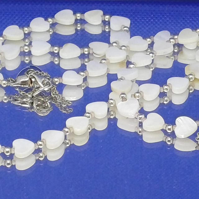 Setje schelpenhartjes