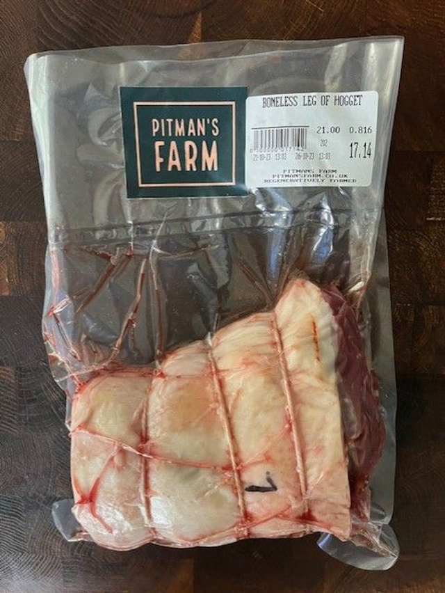 Boneless Leg of Slow Grown Lamb (Hogget)