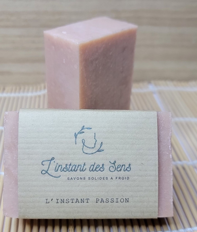 B. SAVON PASSION - Géranium rosat, Lavande, Ylang