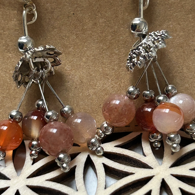 Boucle orange cloche