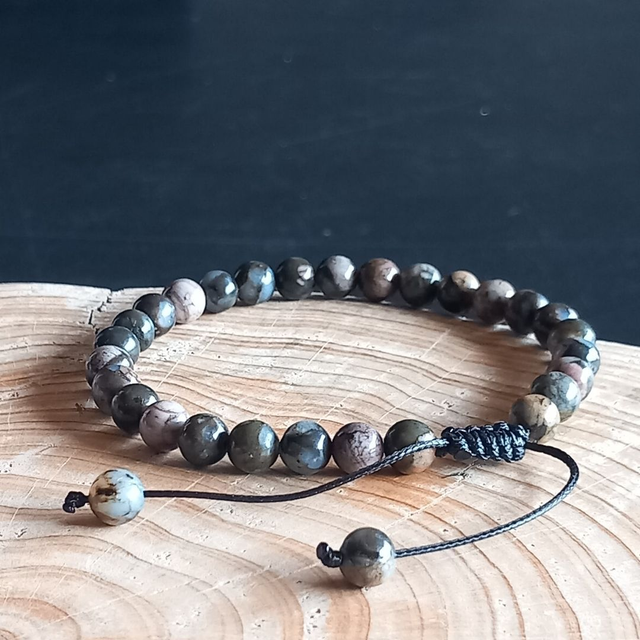 Bracelet ajustable en Llanite (Que sera)