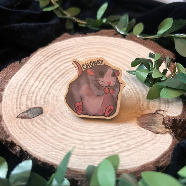 Pin animal - chonky