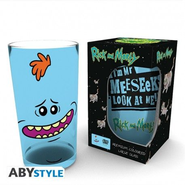 Rick and Morty: Mr Meeseeks 400ml Glass