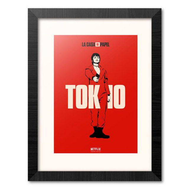 quadro  Tokio    La Casa De Papel 