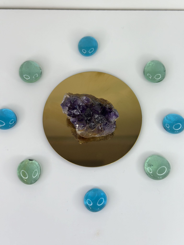 Amethist geode klein