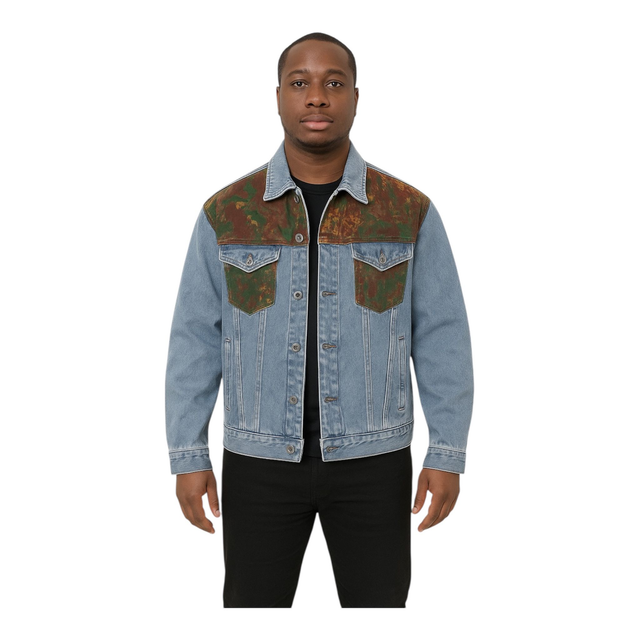 Veste en Jean-koko Dunda