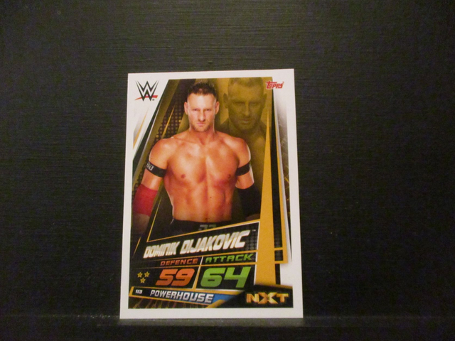 Dominik Dijakovic - NXT Slam Attax Universe Original Trading Card #113