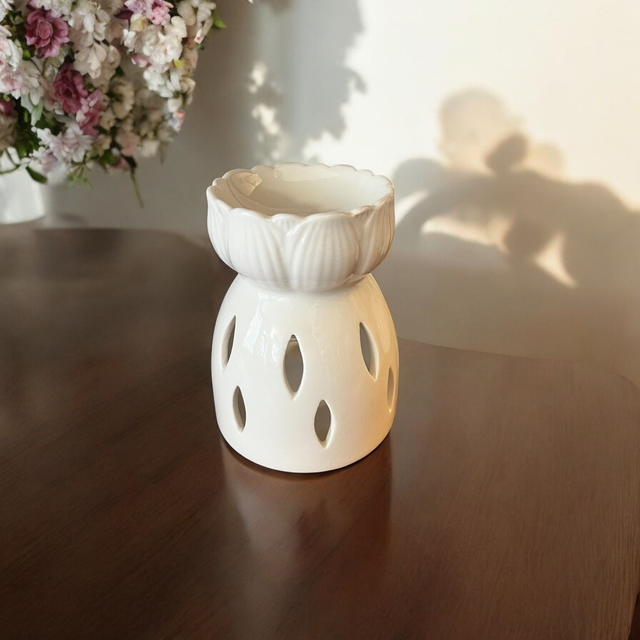 Lotus Flower Tea Light Burner