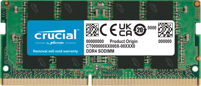 CRUCIAL 8GB DDR4-3200 SODIMM