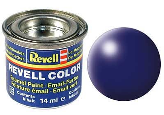 peinture email bleu de prusse satiné revell 32350