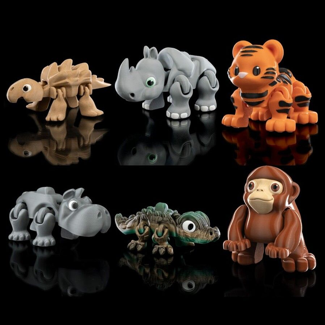 Animaux flexibles : Les petits impressionants